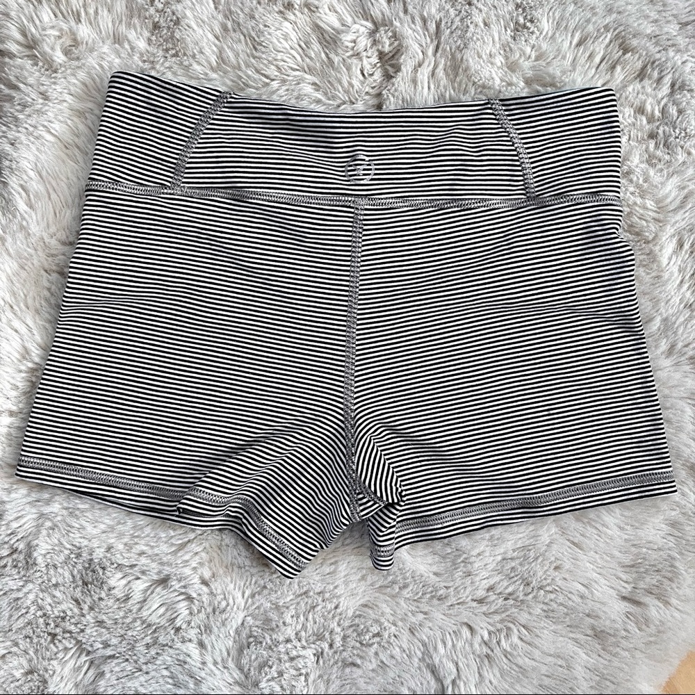 AEO Striped Booty Shorts